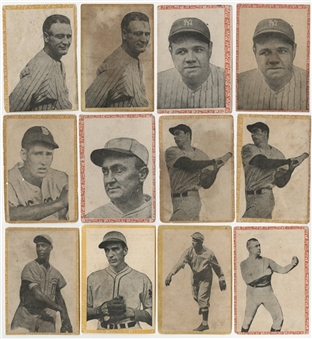 1946-47 Propagandas Montiel "Los Reyes del Deporte" Collection (200+) Including Multiple  Ruth, Gehrig and Williams